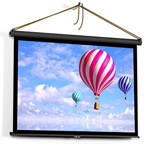 Zhuhw 50-inčni ekran projektora 4: 3 Priručnik za projekciju za projekciju za tablicu Povucite sklopivi kućni kazalište za projektiranje za DLP projektor