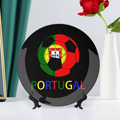 Portugal nogomet Viseći keramička dekorativna ploča s ekranom Prilagođeni godišnjički vjenčani