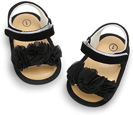 Sofmuo novorođenčad s bračnim djevojkama sa sandale s cvijećem mekane jedinice novorođene ljetne cipele za cipele za cipele za cipele za cipele prve šetačke princeze