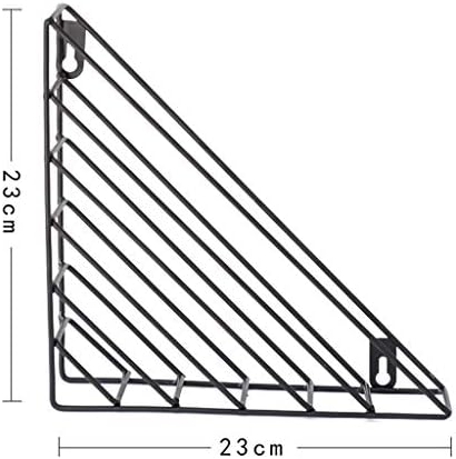 AOLI Retro datoteka Slavni zidni montirani trokut od kovanog gvožđa Geometrijski stalak za skladištenje