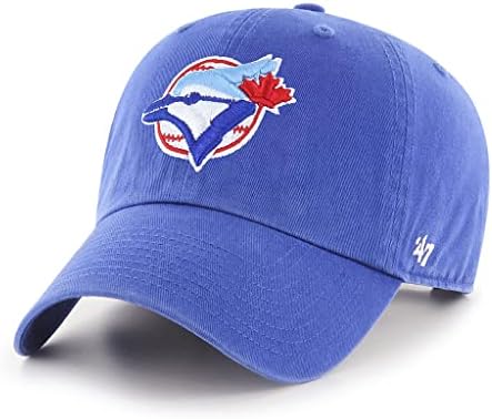 Muška Toronto Blue Jays Cooperstown kolekcija 1977 logo očisti podesivi šešir - jedna veličina